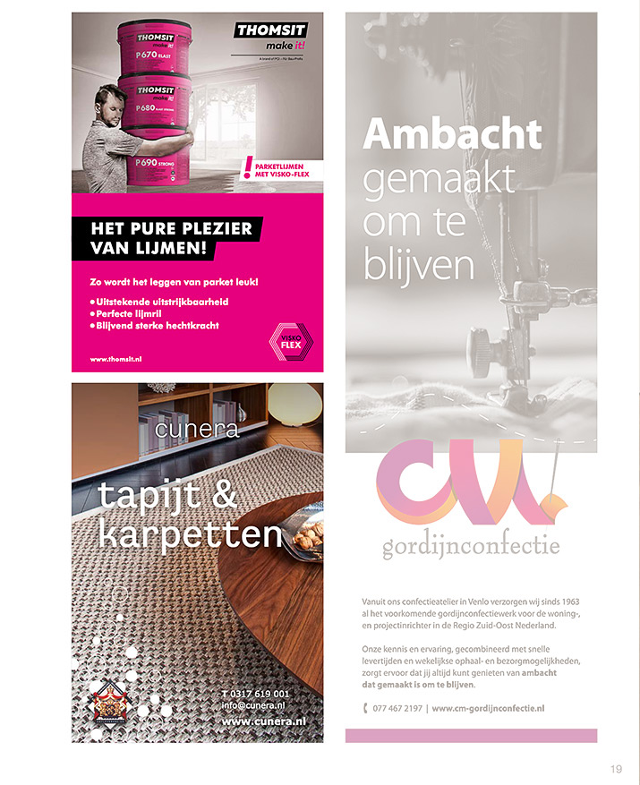 Mobilia advertentie 1-4 staand Mobilia advertentie 1-4 staand