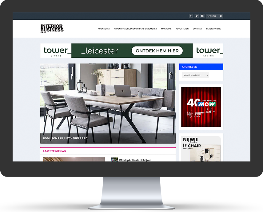 Interior Business Magazine Website Interior Business Magazine Website