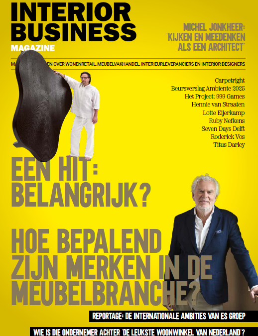 Interior Business Magazine verschenen: wat bepaalt het succes van een merk? Wat maakt een meubel tot een echte hit?  