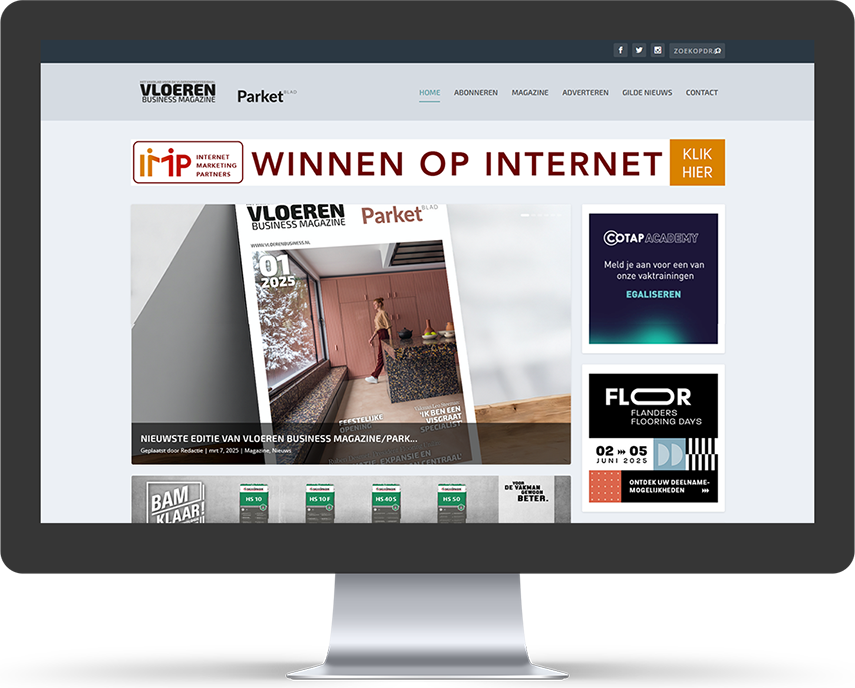 Vloeren Business Magazine - Parketblad Website Vloeren Business Magazine - Parketblad Website