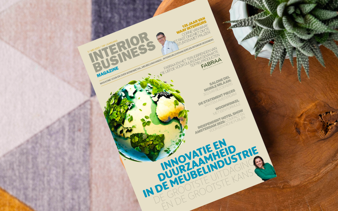 Nieuwste editie Interior Business Magazine: ‘Geen heiligverklaring van duurzaamheid….’