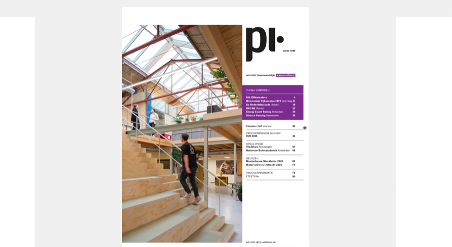Zojuist verschenen: PI. editie 2, met als thema Kantoren