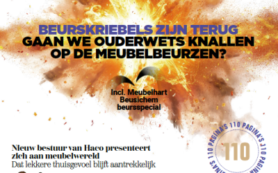 De nieuwste, 110 pagina’s dikke editie van Interior Business Magazine is verschenen: nieuwe bestuur Haco presenteert zich aan meubelwereld en…veel, heel veel beurzennieuws