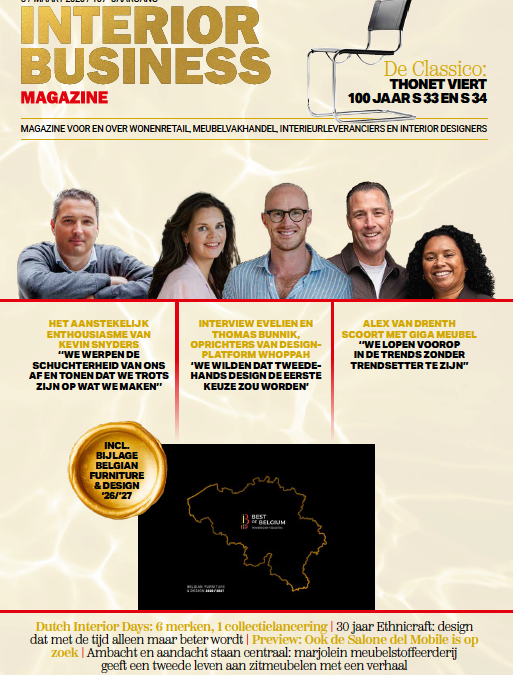 Over de nieuwste editie van Interior Business Magazine